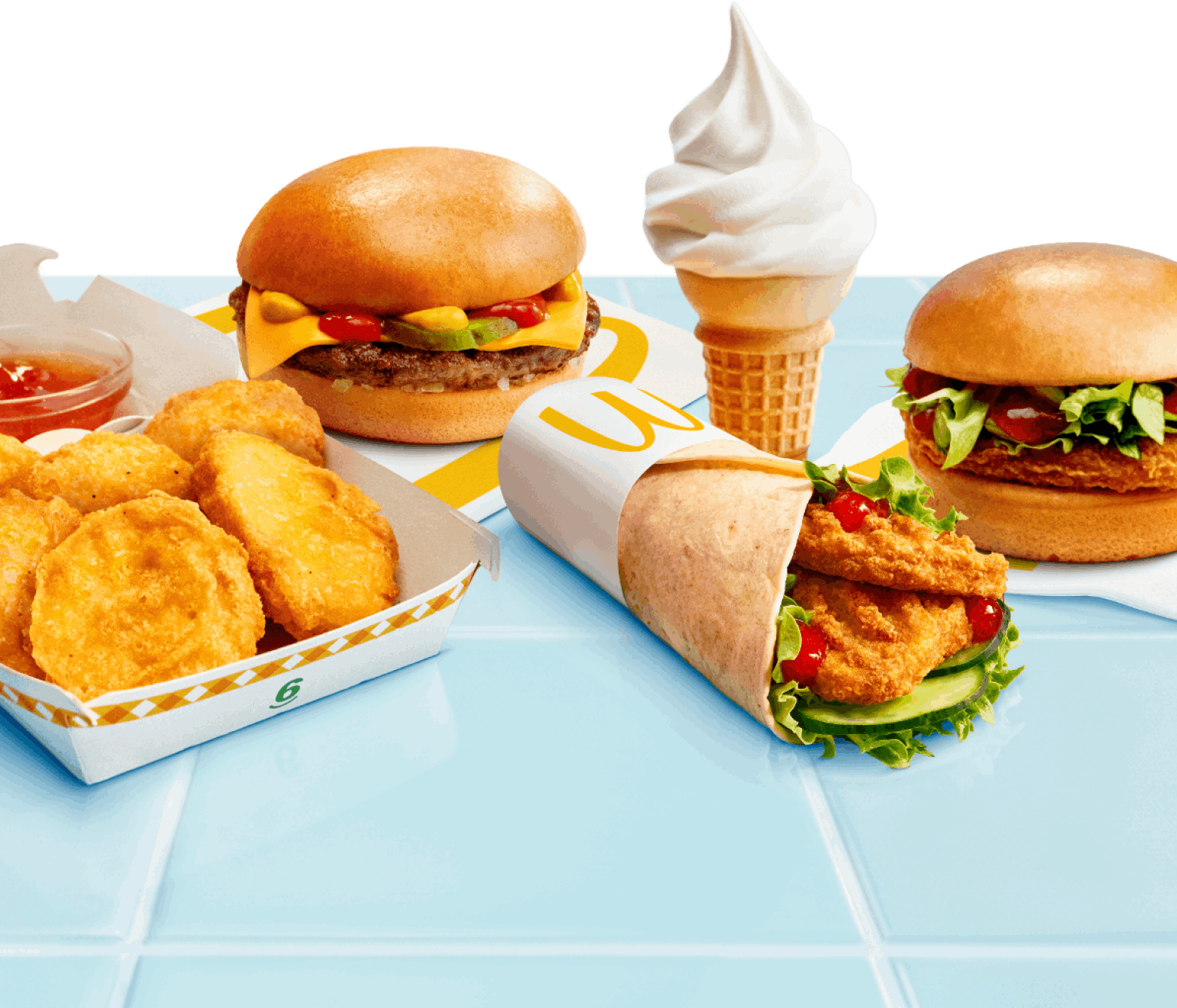 Een selectie McSmartSnacks